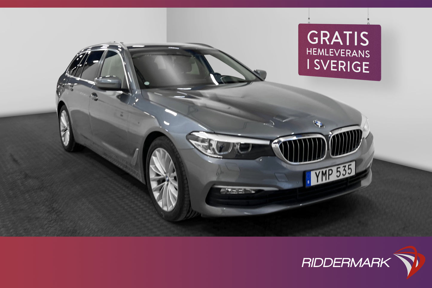 BMW 530d xDrive 265hk Disp.Key Värmare Kamera Välservad