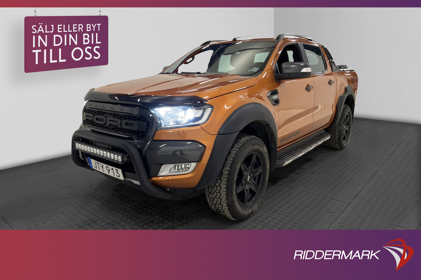 Ford Ranger Wildtrak 3.2 4x4 200hk Värmare Drag Moms STUK