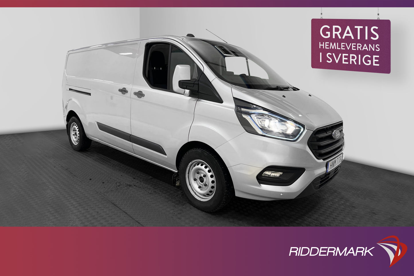 Ford Transit Custom L2 Värmare Drag SYNC-3 V-inr 2xDörr MOMS