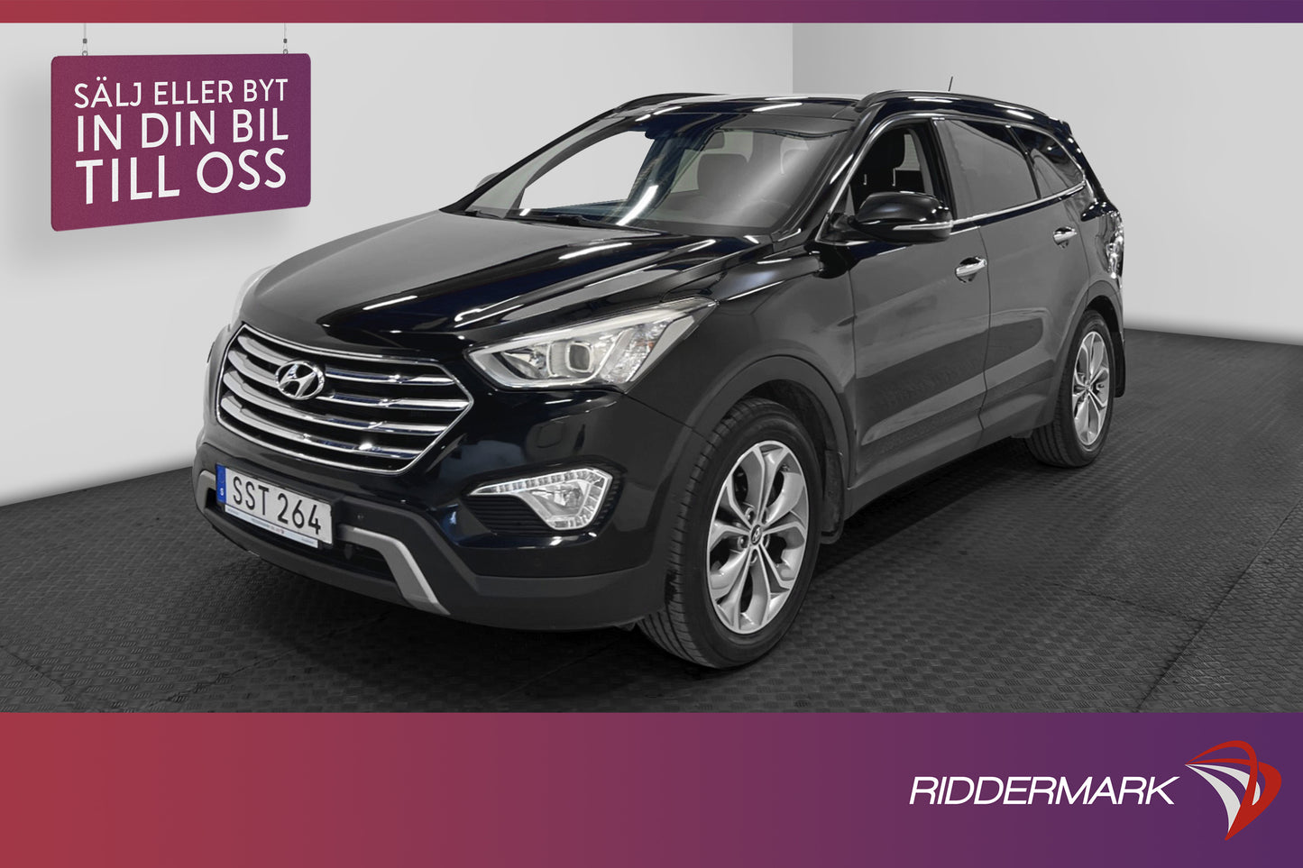 Hyundai Grand Santa Fe 2.2 4WD  Navi 7-Sits Pano Drag B-kam