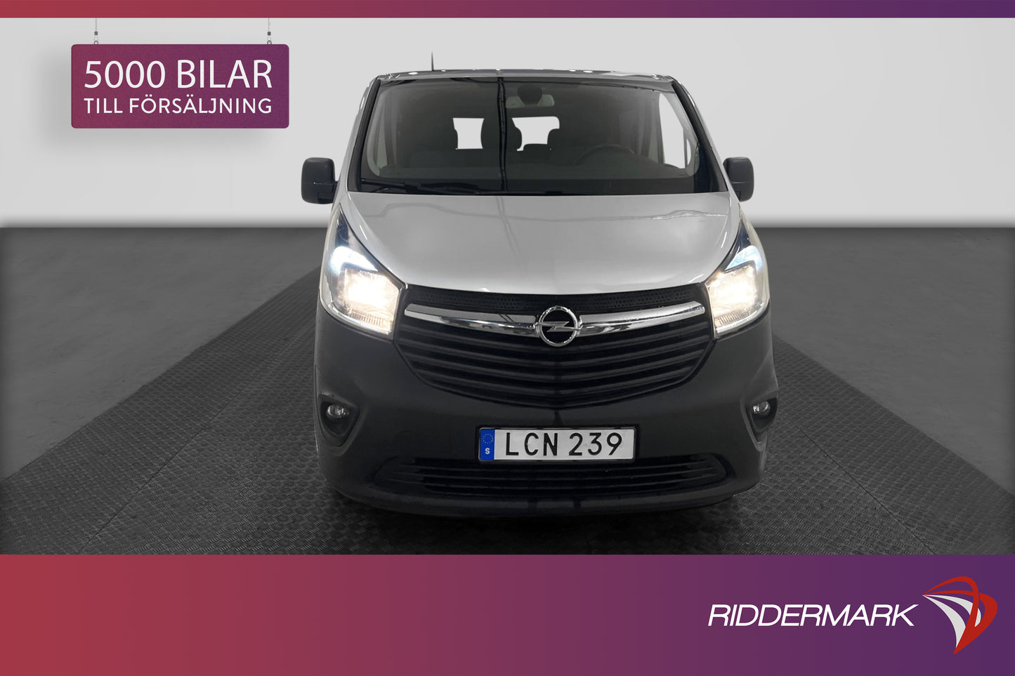 Opel Vivaro Kombi Lång 1.6 125hk 9-Sits B-Kamera 0.57l/Mil