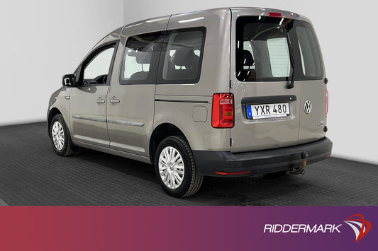 Volkswagen Caddy Life 1.4TGI 110hk M-värmare PDC Dragkrok