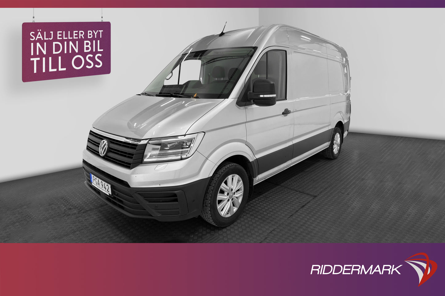 Volkswagen Crafter 2.0TDI 177hk L2H2 Värmare Dragkrok Moms