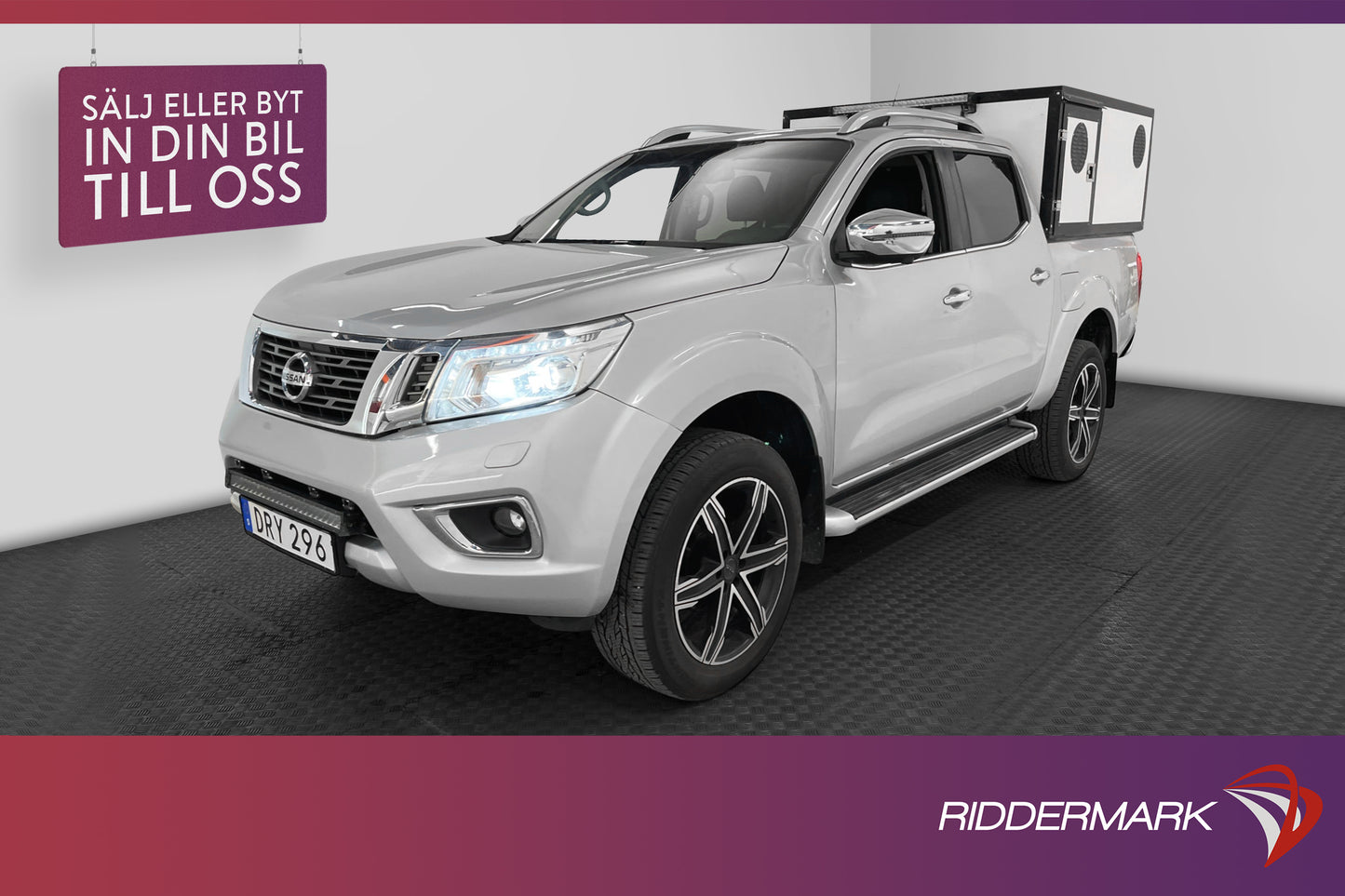 Nissan Navara Tekna 2.3dCi 4WD Dragkrok Diff Hundkåpa Moms