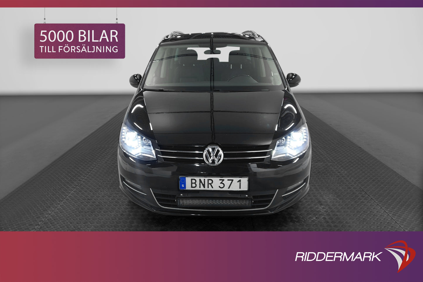 Volkswagen Sharan 2.0 TDI 4Motion 184hk 7-sits Skinn Värmare