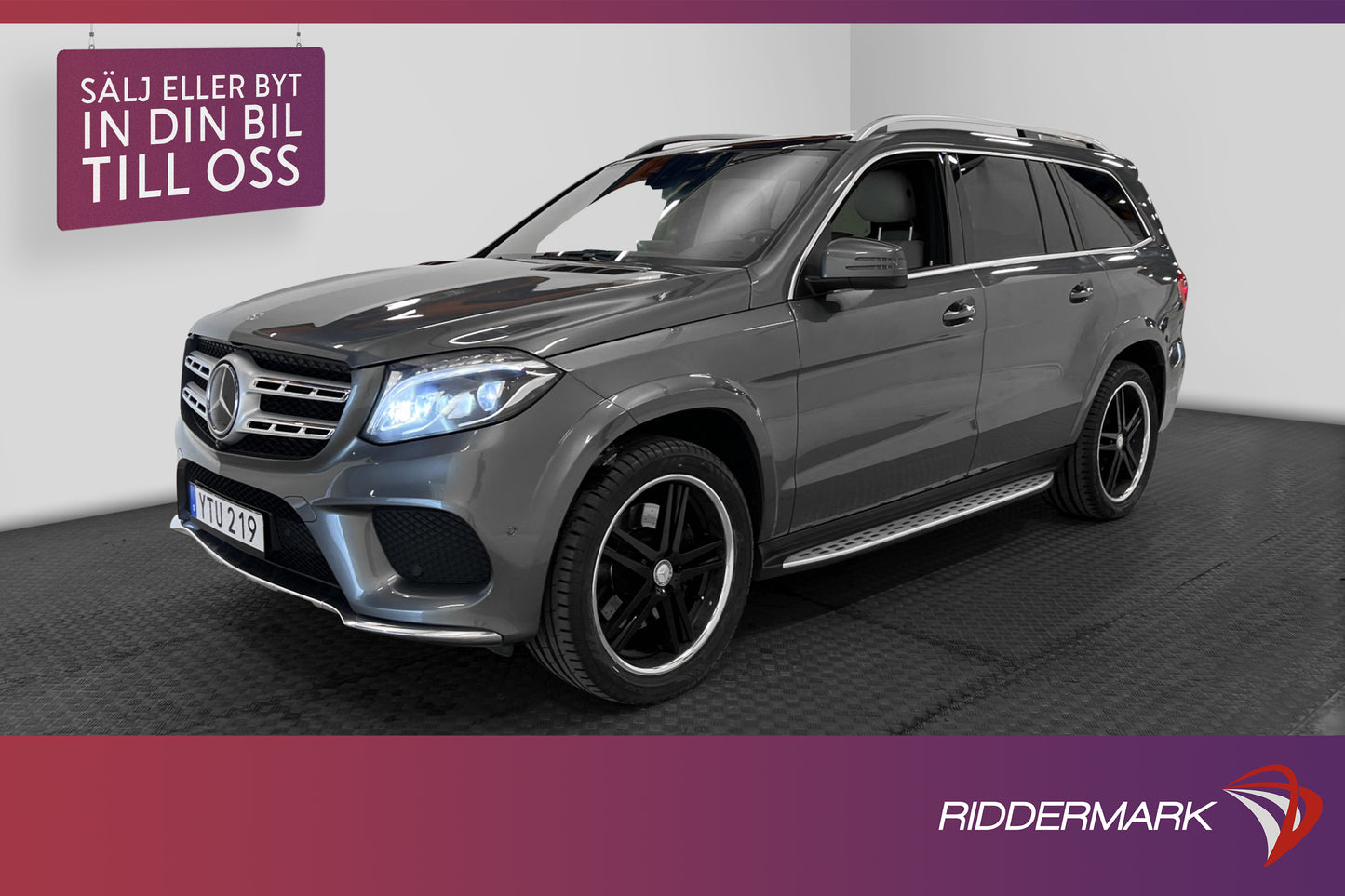 Mercedes-Benz GLS 350 d 4M AMG 7-sits Pano H/K 360° Värmare