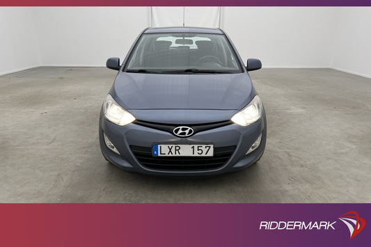 Hyundai i20 1.2 84hk Två-Brukare Välservad Låg-Årsskatt