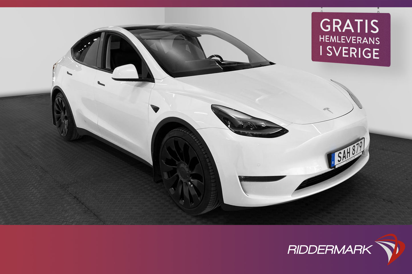 Tesla Model Y Performance AWD 450hk Svensksåld FSD