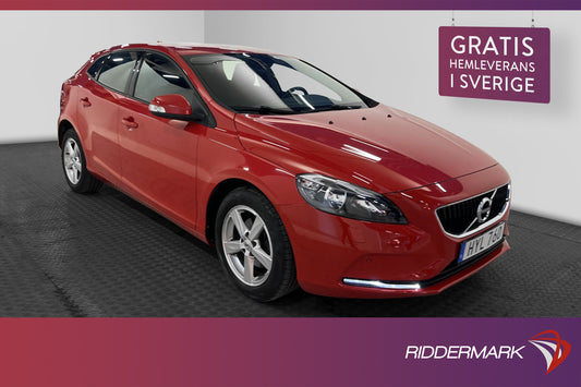 Volvo V40 D2 120hk Business D-Värm VOC Kamera Navi Välservad