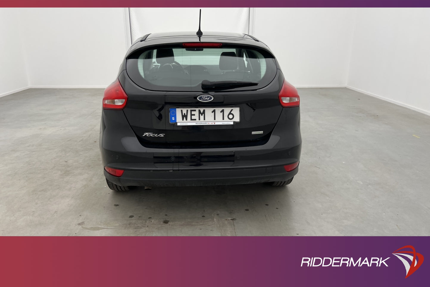 Ford Focus 1.0 EcoBoost 100hk Titanium Sensorer En-brukare