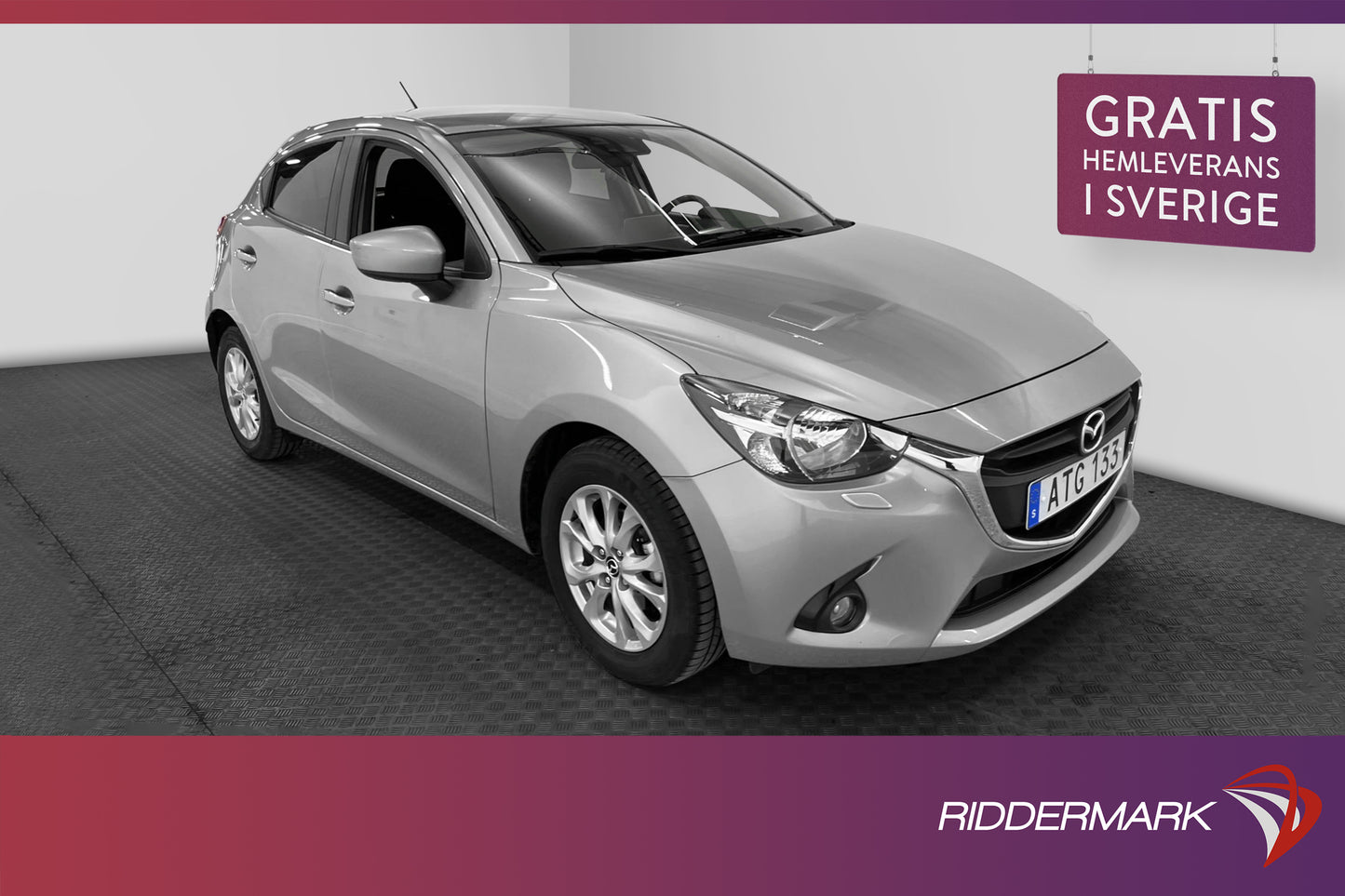 Mazda 2 1.5 Skyactiv-G 90hk Sensorer Låg Skatt 0,59l/mil