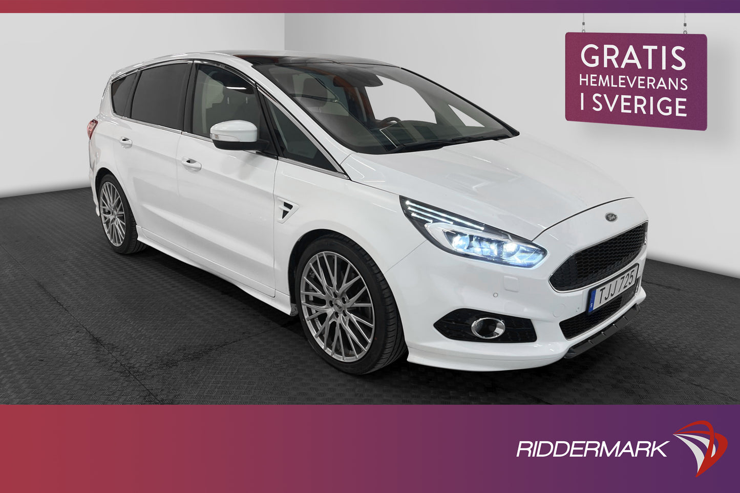 Ford S-Max 2.0 TDCi AWD 180hk Pano Navi D-Värm Drag Skinn