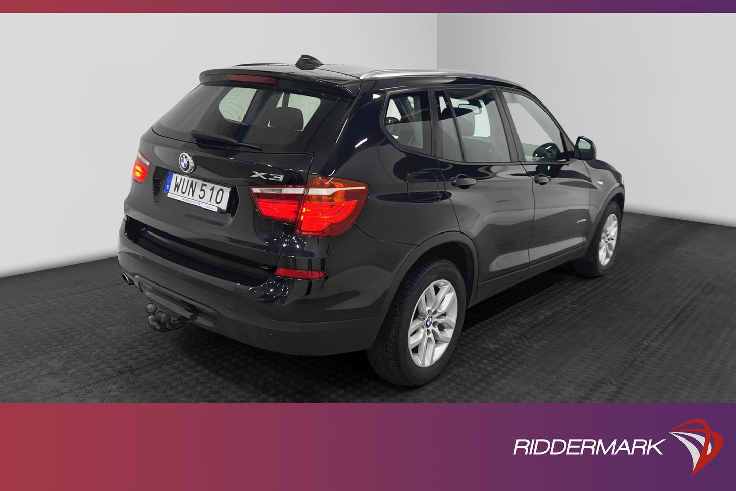 BMW X3 xDrive20d 190hk M-Värm Halvskinn Dragkrok Välservad