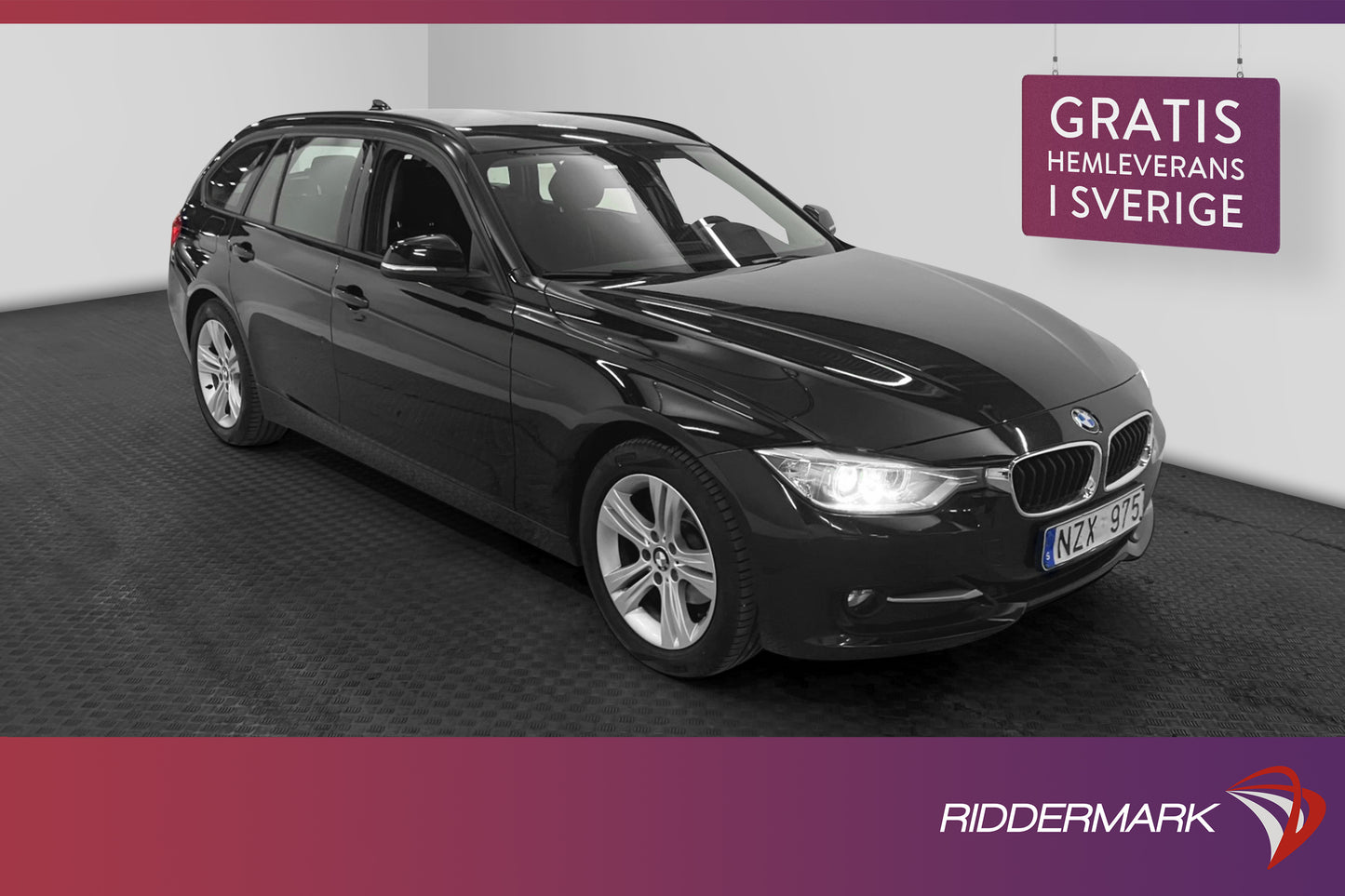 BMW 318d Touring 143hk Sport line P-sensorer Välservad