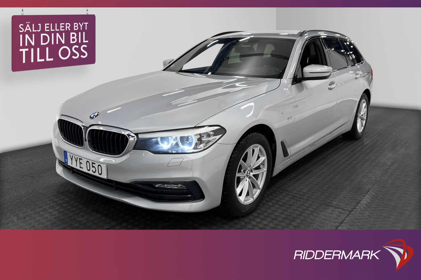 BMW 520 d 190hk xDrive Sport Line B-Kamera HiFi Navi Drag