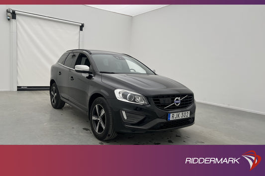 Volvo XC60 D4 AWD 190hk R-Design D-Värm Kamera Navi VOC Drag