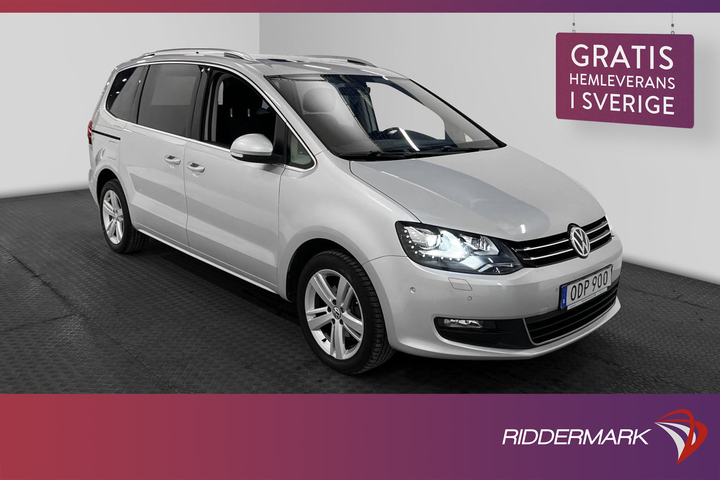 Volkswagen Sharan 2.0 TDI 150hk D-Värm Pano 7-Sits B-Kamera