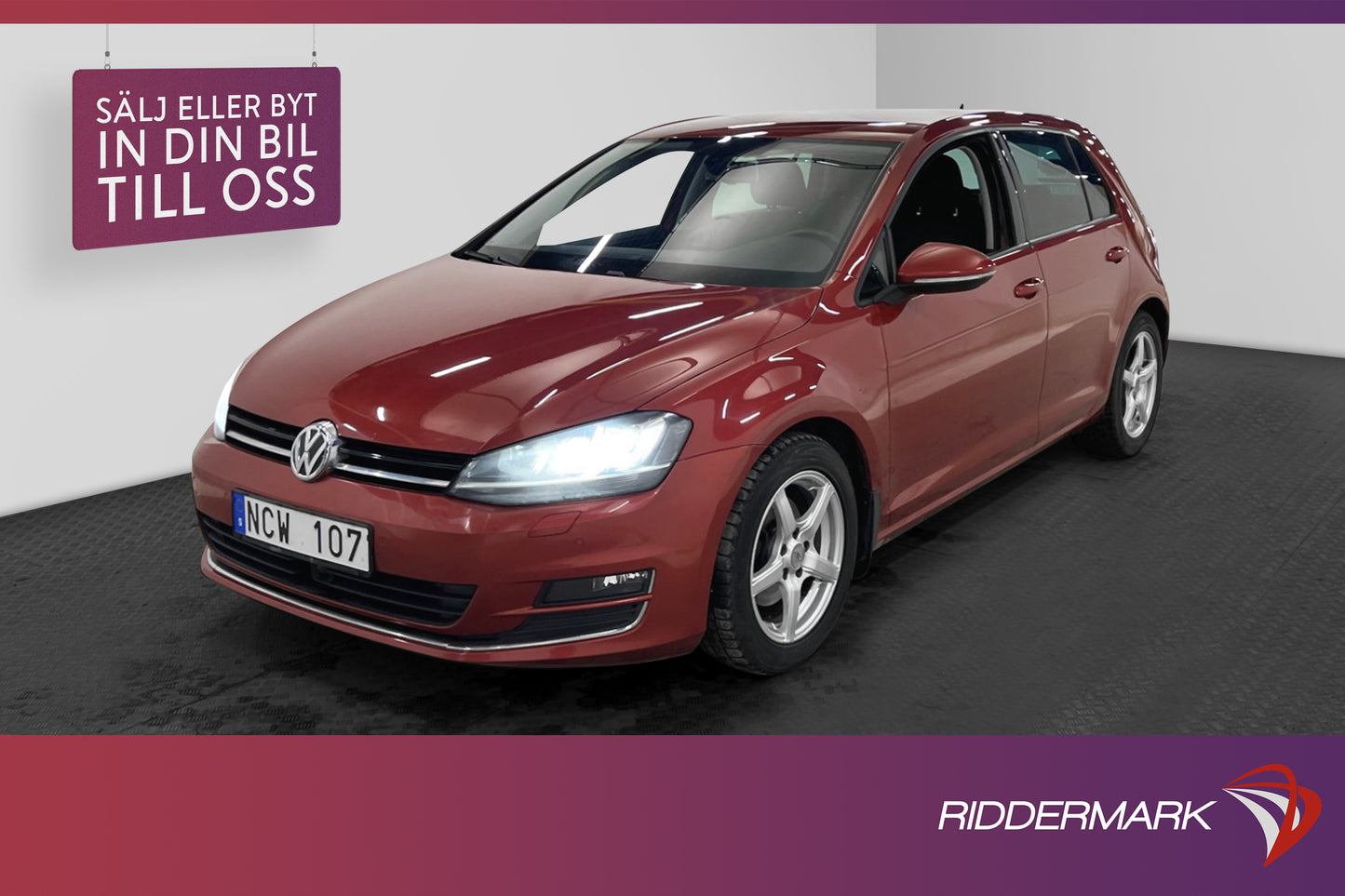 Volkswagen Golf 2.0 TDI 4M 150hk Plus pkt Kamera D-värm Drag