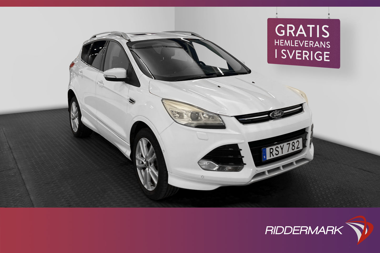 Ford Kuga 2.0 TDCi AWD 163hk Titanium Plus Pano D-Värm Drag