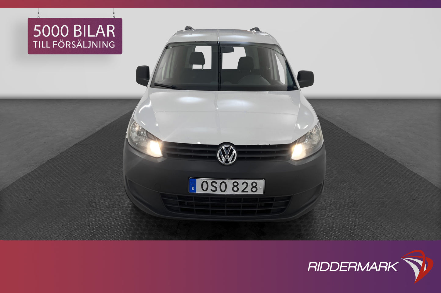 Volkswagen Caddy 1.6TDI 102hk Värmare Dragkrok 1-Ägare