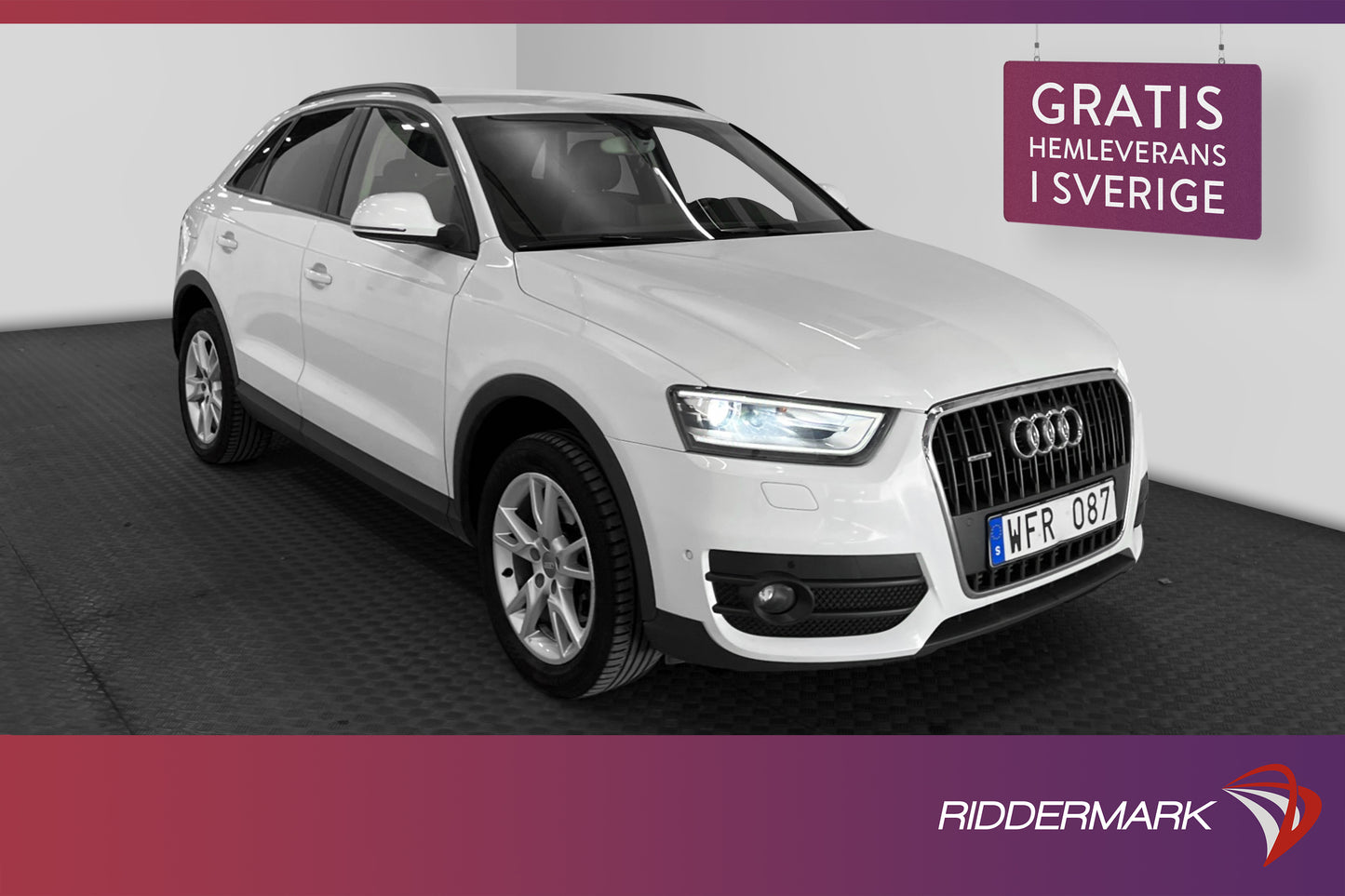 Audi  Q3 2.0 TDI Q S Tronic 177hk  2 Brukare Skinn P-Sensor