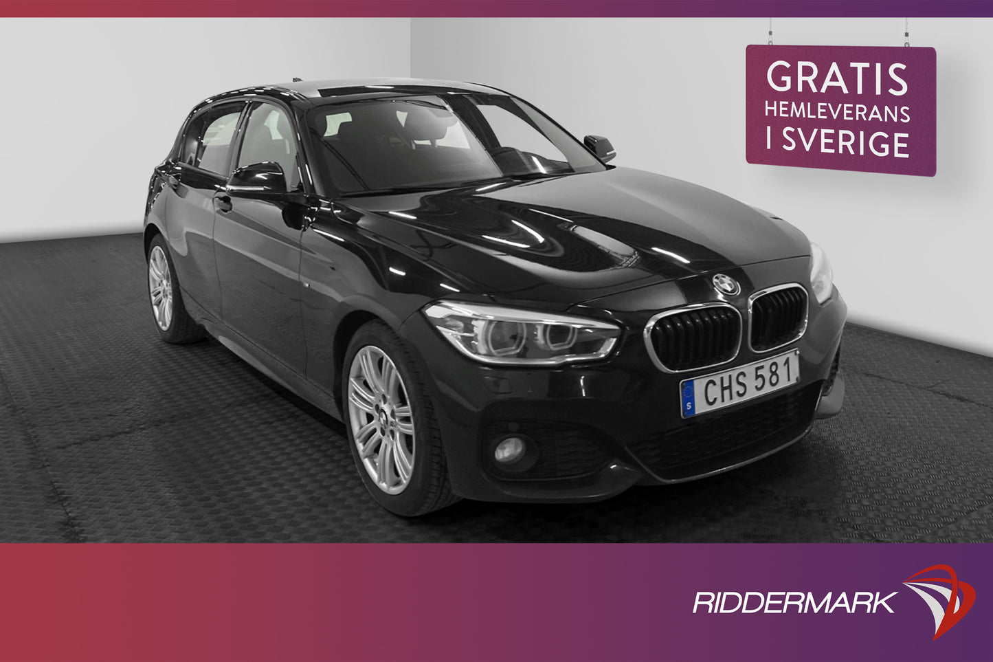 BMW 116 d 116hk Manuell M Sport Sensorer 0.4L/Mil Låg Skatt