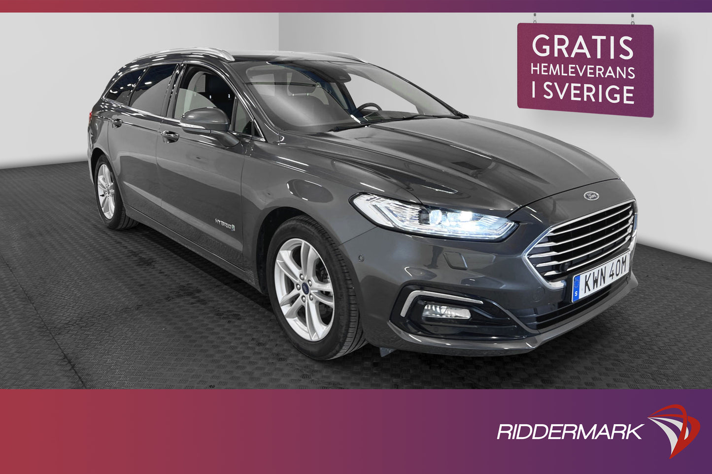 Ford Mondeo Hybrid E-CVT Titanium Kamera M/K-Värmare Navi