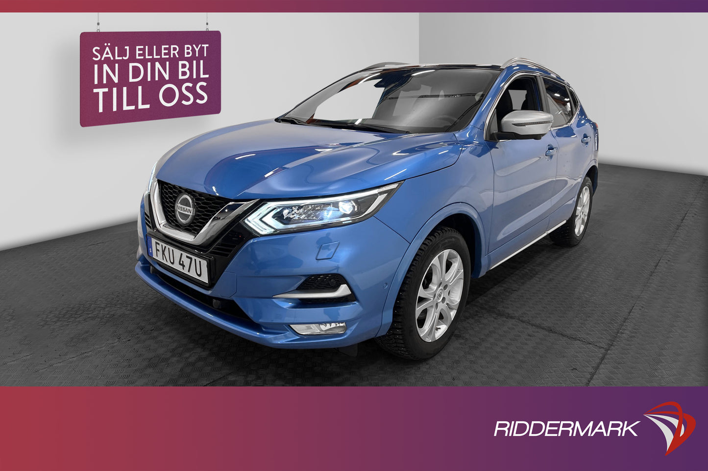 Nissan Qashqai 1.3 DIG-T 140hk Tekna+ Pano BOSE 360° Drag