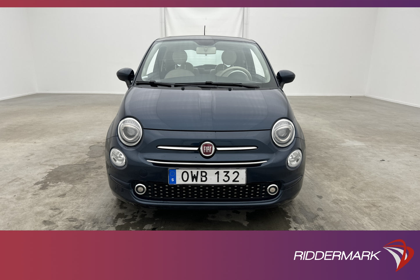 Fiat 500C 1.2 8V 69hk Lounge Panorama Sensorer Farthållare