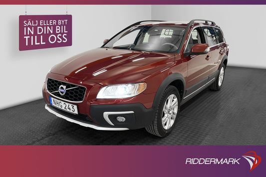 Volvo XC70 D5 AWD 215hk Summum VOC Drag Värmare PDC Skinn