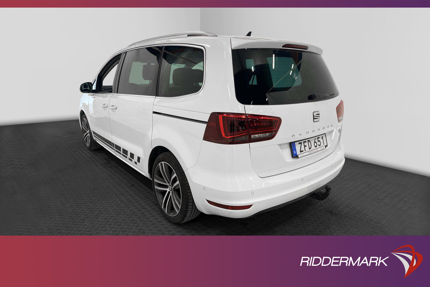 SEAT Alhambra 2.0 4D 184hk FR-Line 7-sits Värm Kamera Drag