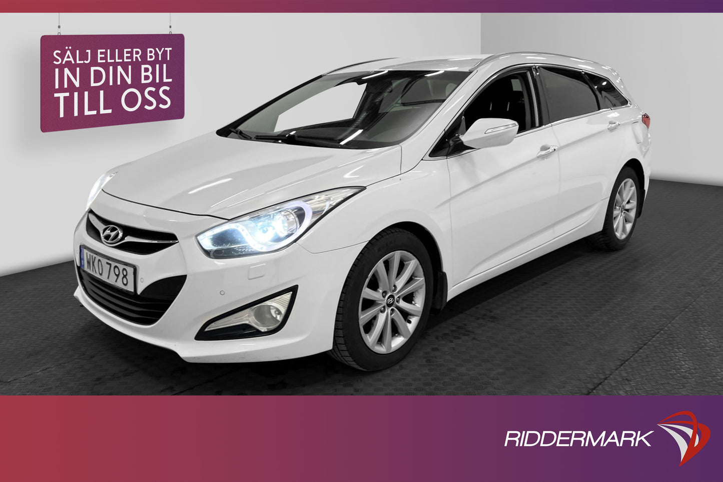 Hyundai i40 cw 1.7 CRDi Comfort Navi B-kamera Nyservad 136hk