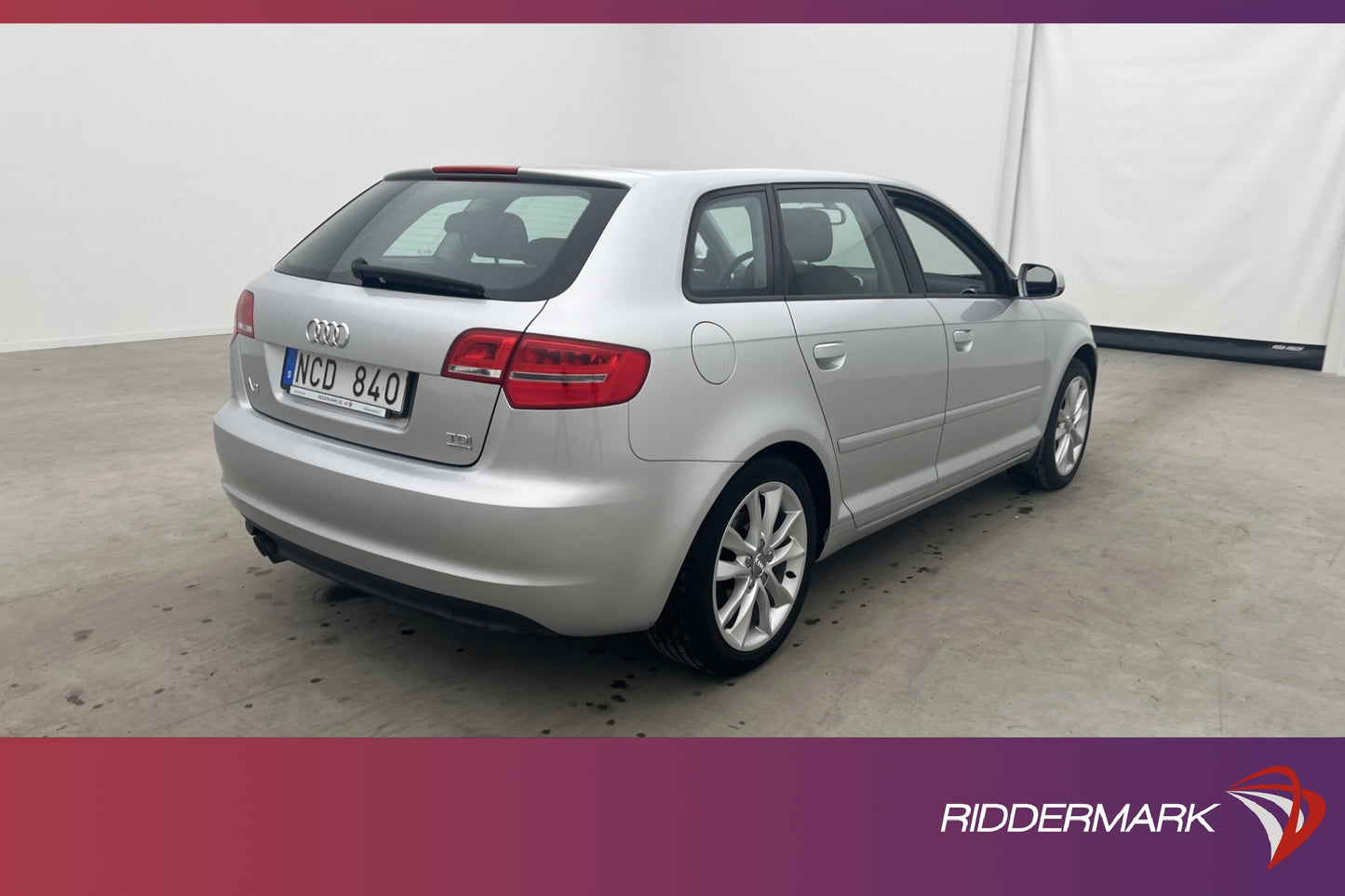 Audi A3 Sportback 2.0 TDI Q 140hk Ambition Värmare Välservad