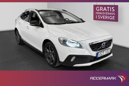 Volvo V40 Cross Country D3 150hk Summum VOC Värmare Skinn