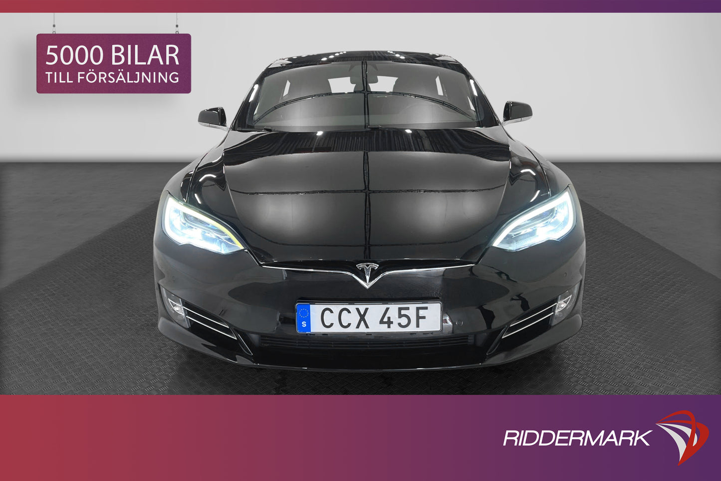 Tesla Model S Long Range AWD Kamera Panorama Skinn MOMS