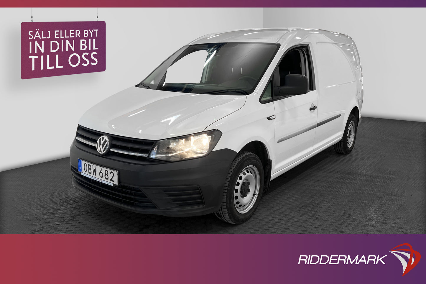 Volkswagen Caddy Maxi 2.0TDI DSG Värmare Dragkrok PDC Moms