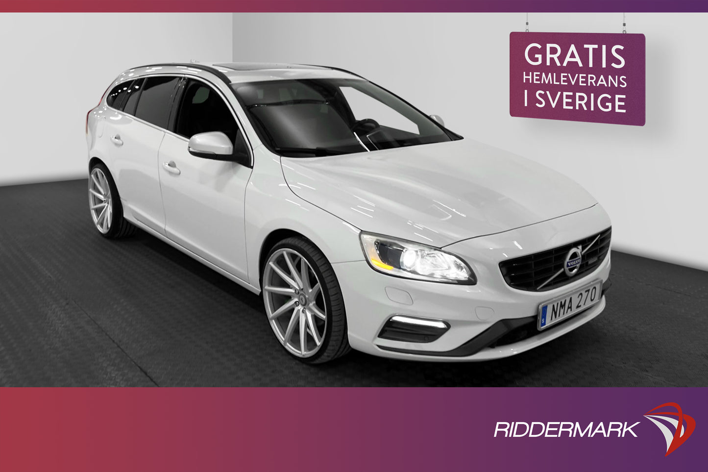 Volvo V60 D3 136hk R-Design Värmare Taklucka Navi VOC Drag