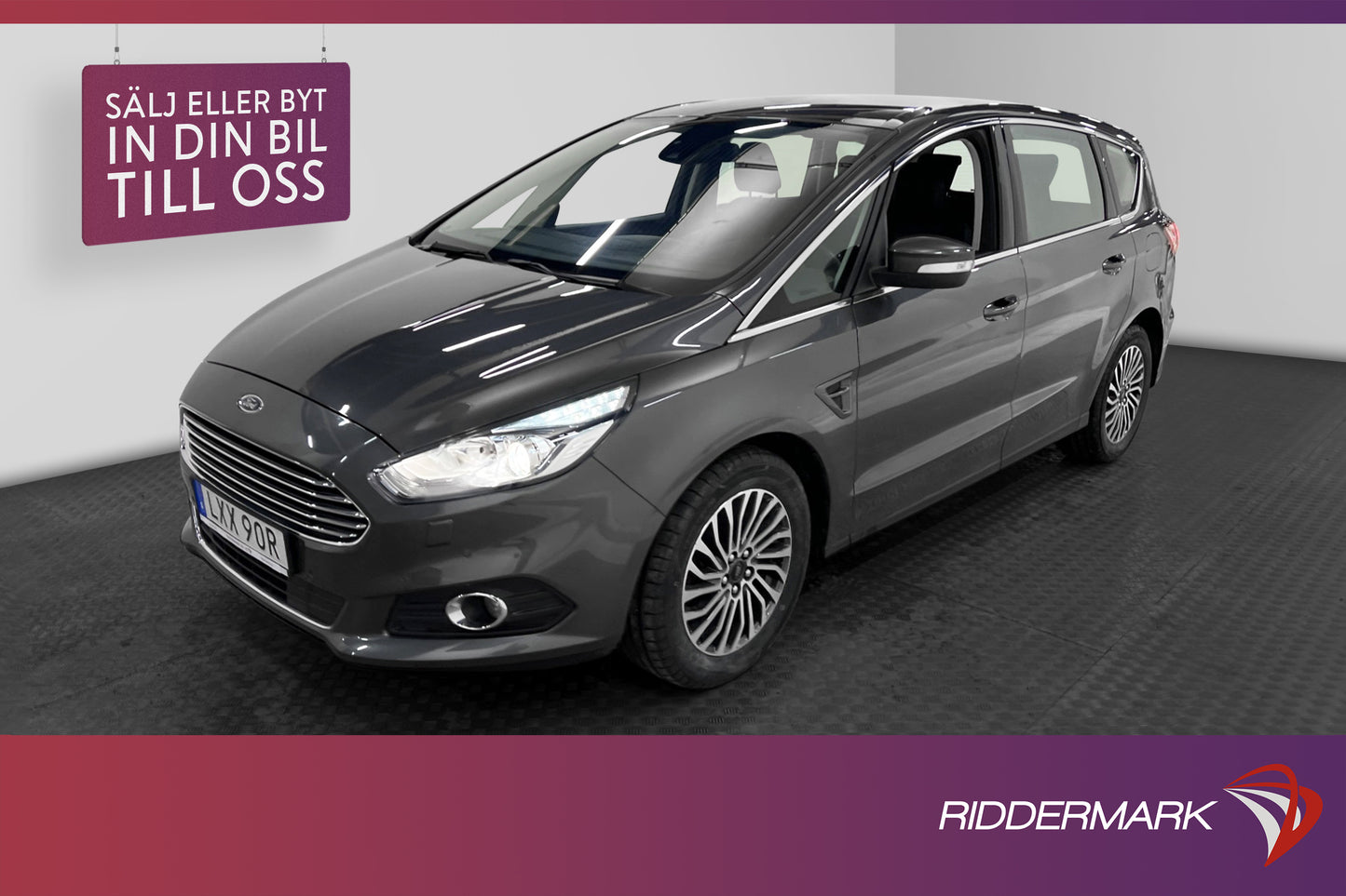 Ford S-Max 2.0 EcoBlue 7-sits B-kamera P-sensorer 150hk