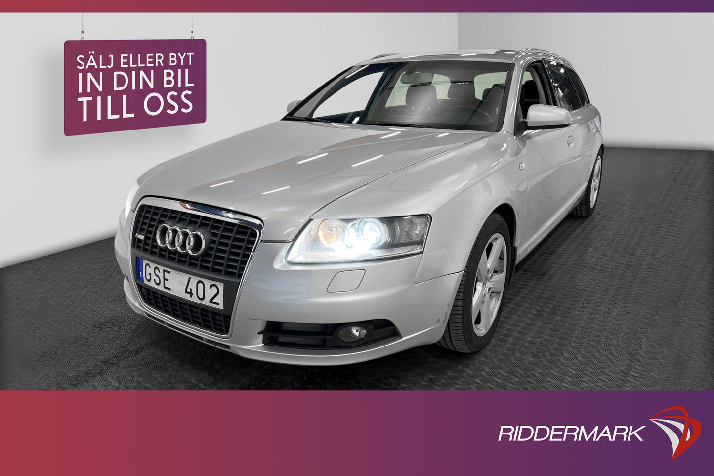 Audi A6 Avant 2.7 TDI V6 180hk S-Line Alcantara Dragkrok