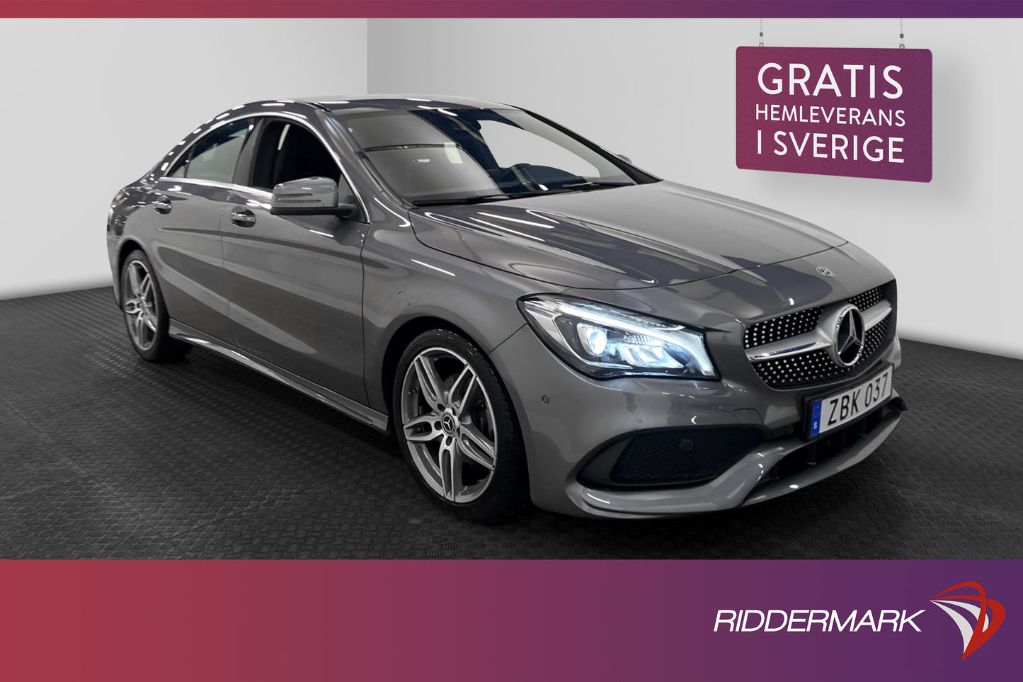 Mercedes-Benz CLA 200 156hk AMG Kamera Välservad 0,45L/Mil