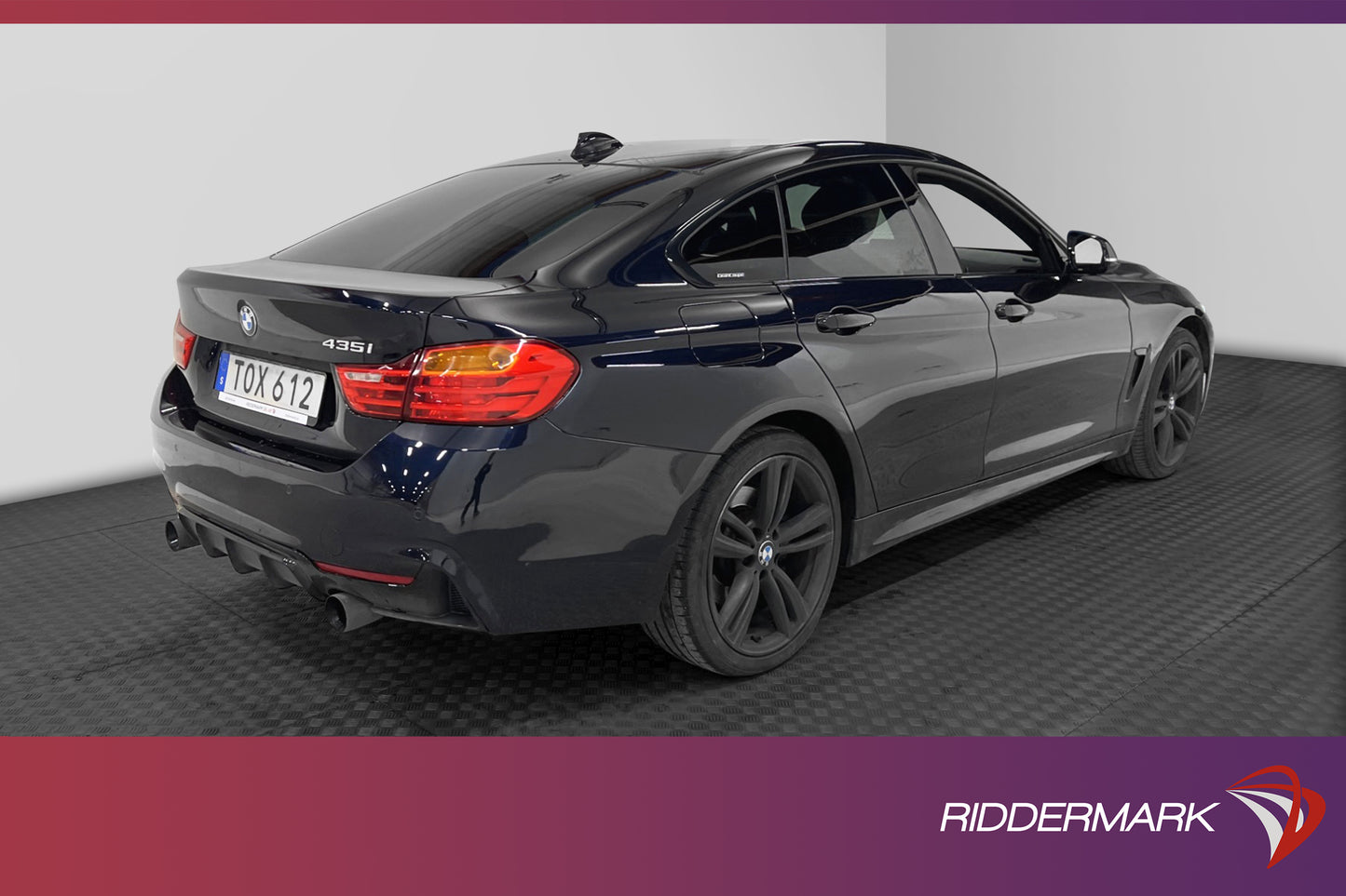 BMW 435i xDrive 306hk M Sport HUD Kamera Skinn HiFi Drag