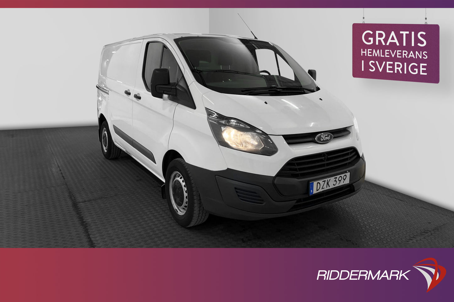 Ford Transit Custom 2.2 Värmare Dragkrok Nyservad 1-Ägare