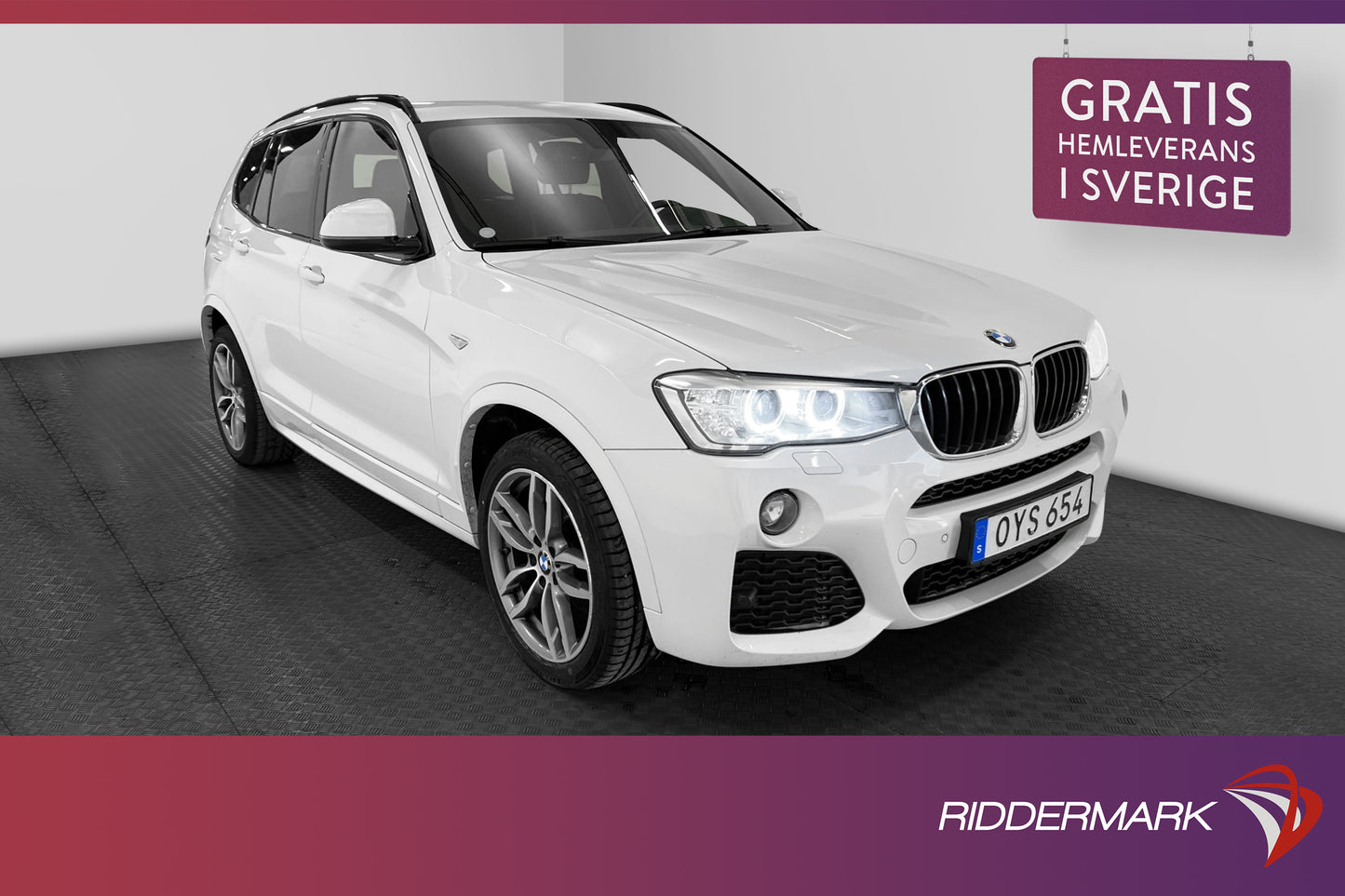 BMW X3 xDrive20d 190hk M Sport Navigator Dragkrok