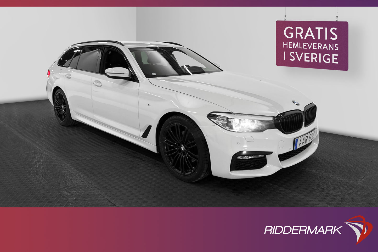 BMW 520d 190hk M Sport B-kamera Alcantara Keyless Navi Drag