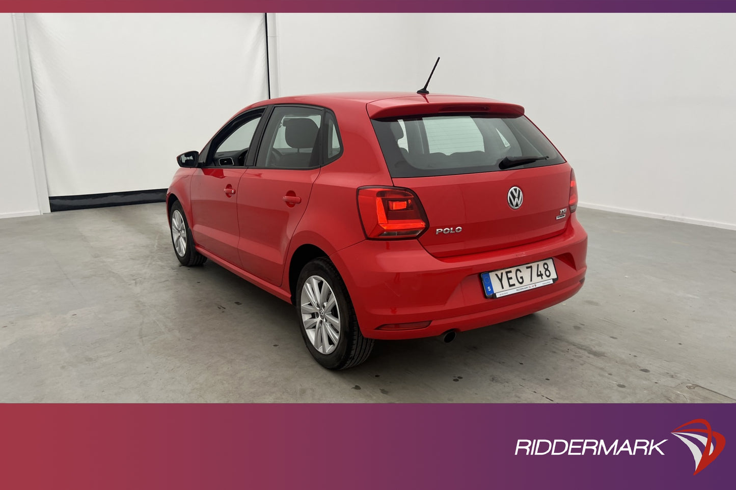 Volkswagen Polo 1.2 TSI 90hk Värmare Bluetooth Låg-Årsskatt