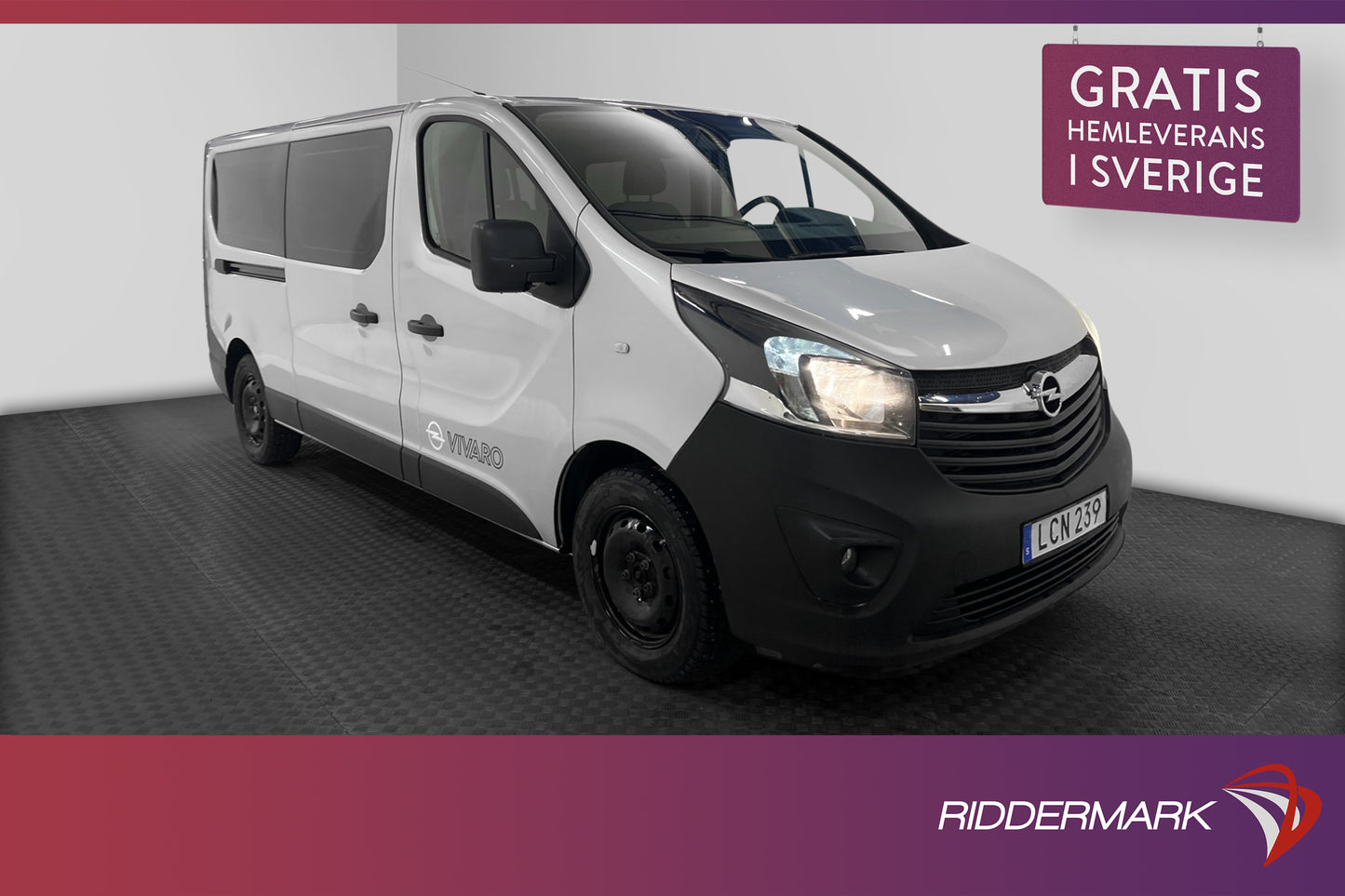 Opel Vivaro Kombi Lång 1.6 125hk 9-Sits B-Kamera 0.57l/Mil