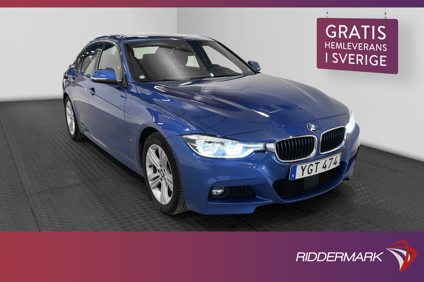 BMW 330e Sedan 252hk M Sport Navigation Lane assist PDC