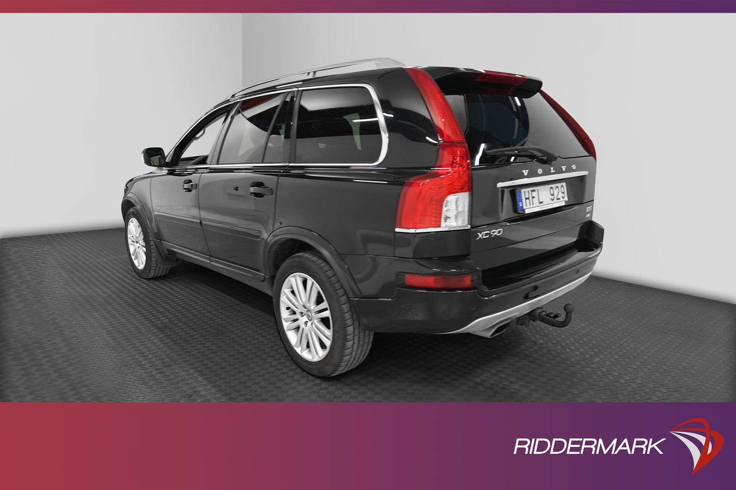 Volvo XC90 D5 AWD 200hk Summum 7-sits Taklucka Skinn Drag