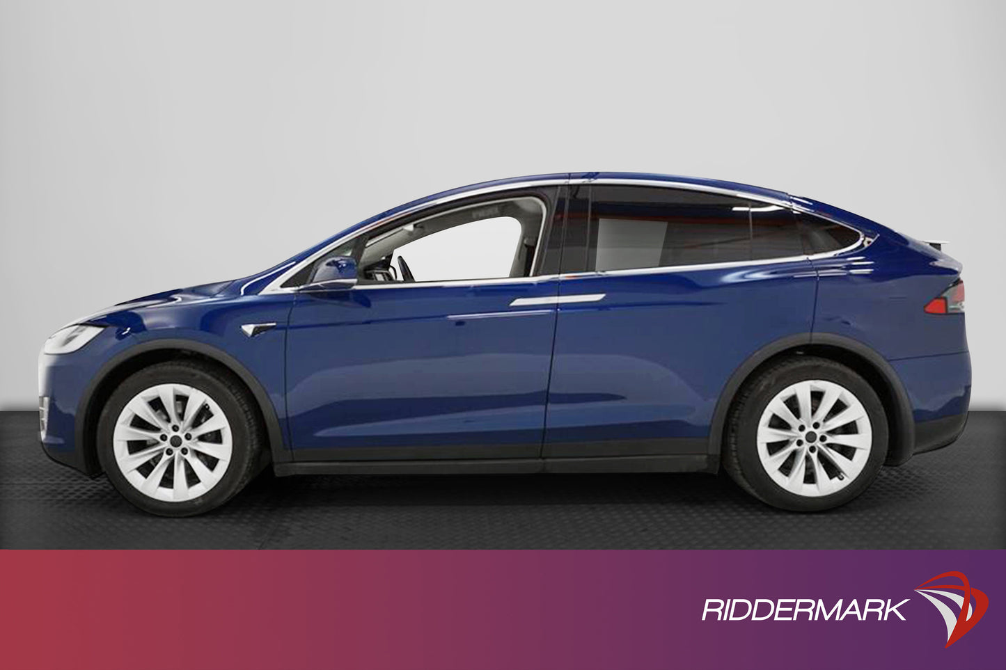 Tesla Model X 90D AWD Backkamera 6-Sits Navi FSD Drag Skinn