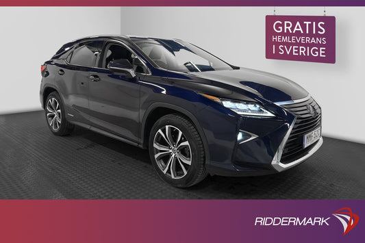 Lexus RX 450h AWD 313hk Skinn Kamera Navi HUD Keyless Drag